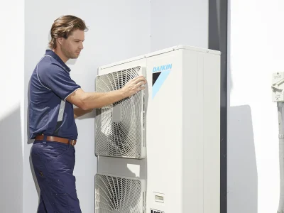 commercial heat pump for business and office in Hobart Tasmania